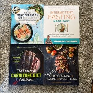 Lot of 4 Diet Cookbook